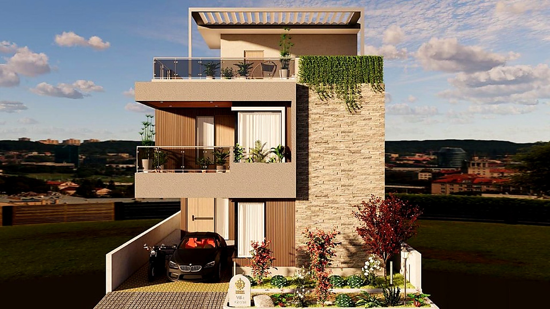 Harmony Homes house 3D view 6 from every direction